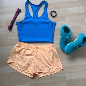 OLD NAVY NEON ATHLETIC RUNNING SHORTS